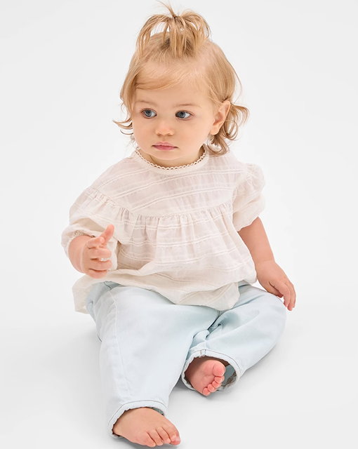 Baby barrel leg jeans