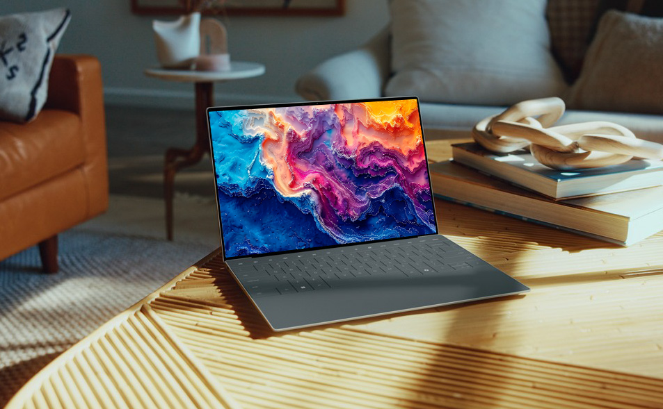 XPS 13 Laptop on table