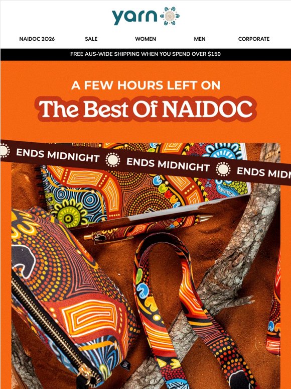 Final Hours | 40% Off NAIDOC Polos