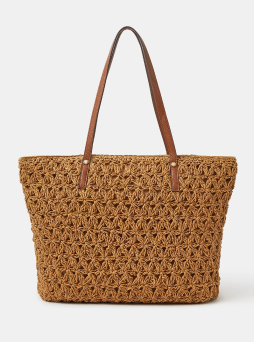 Raffia Tote Bag
