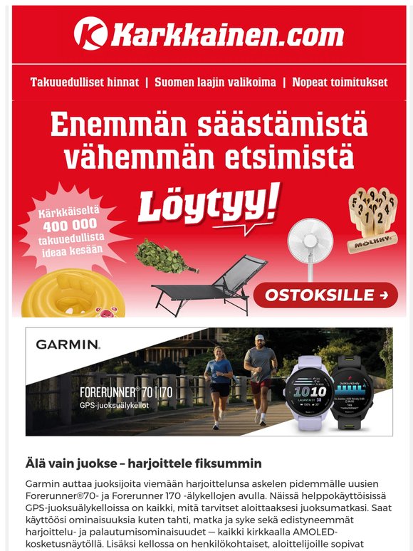 Tarjoukset huipussaan!