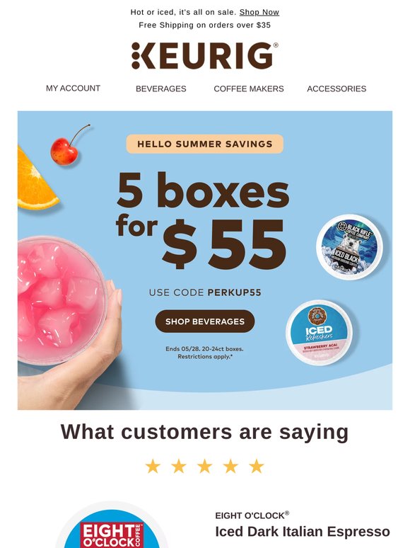 🔥 5 boxes for $55❄️