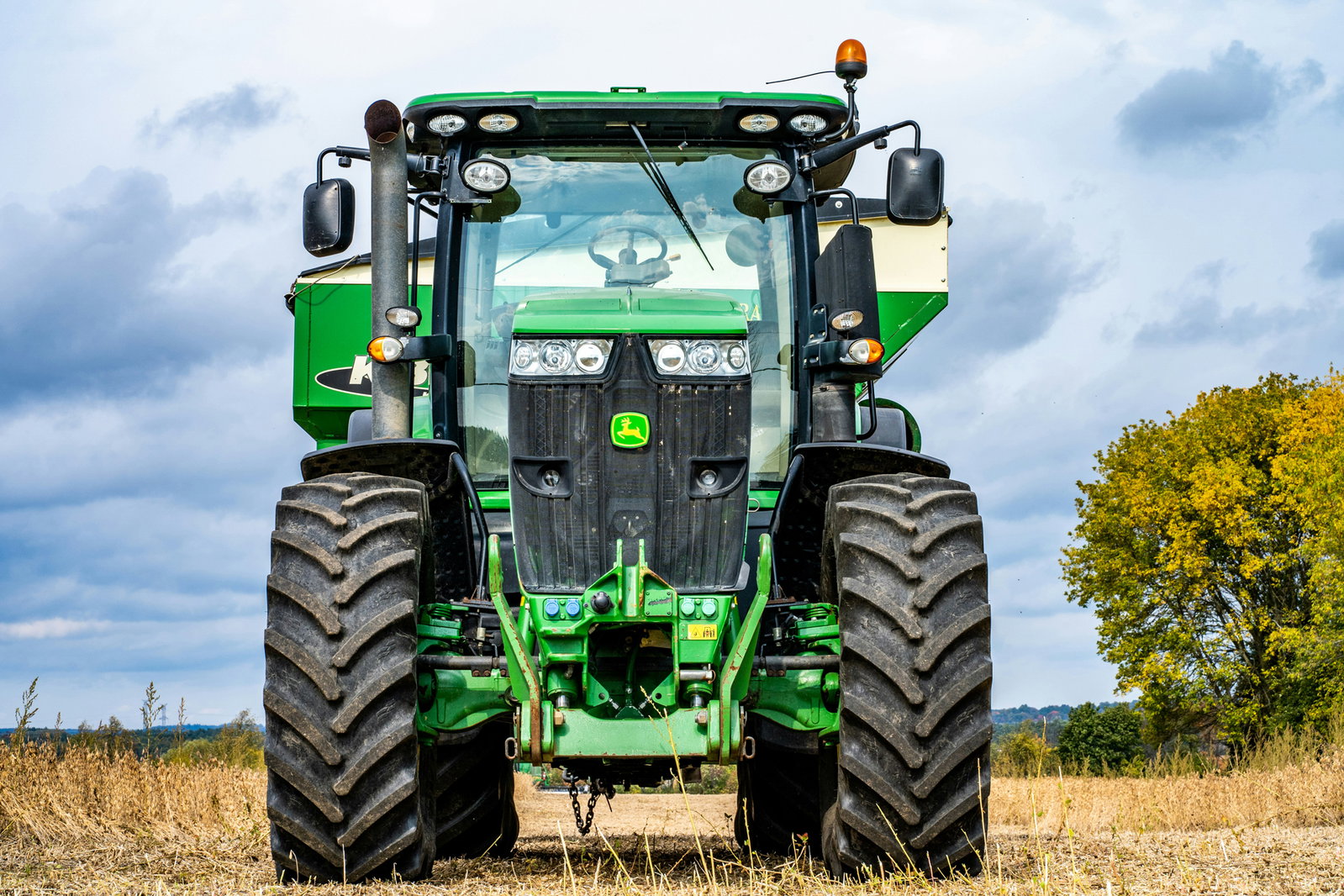 Picture of green tractor