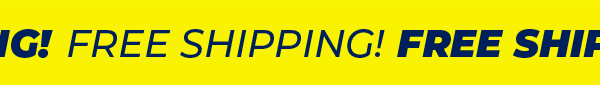 FREE Shipping On Orders $125+ - Shop NOW!