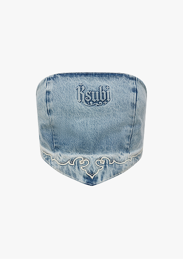 SCARF TOP KRYSTAL WESTERN