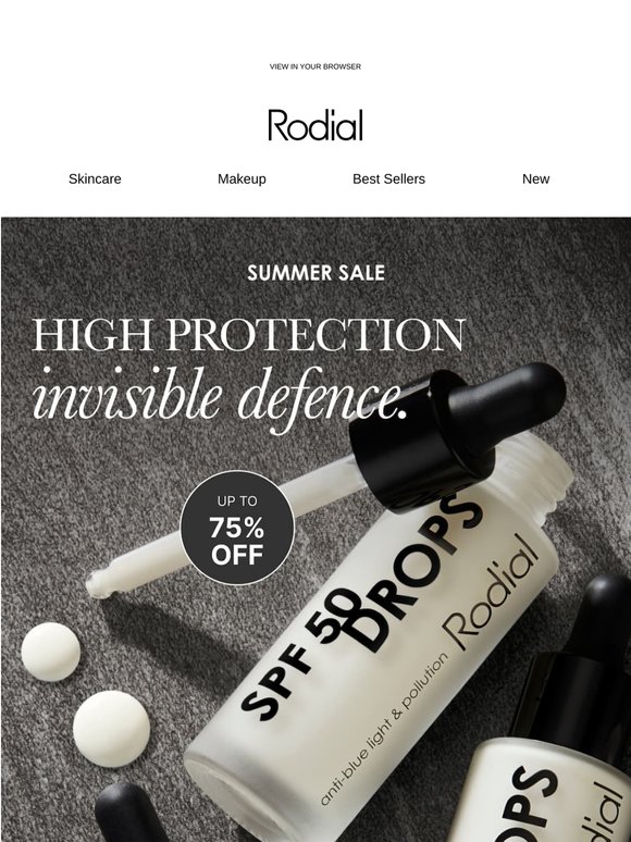 SPF In The Summer Sale. Not For Long.