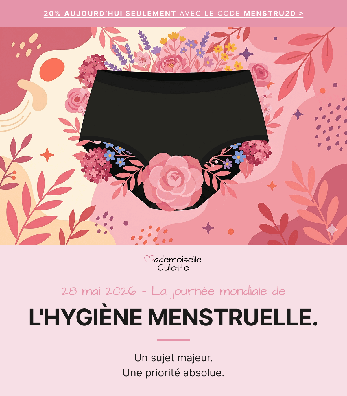 Journée mondiale de l'hygiène menstruelle