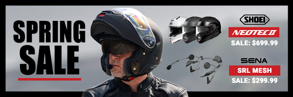 Shoei x Sena Spring Sale