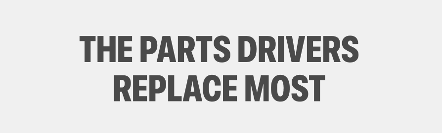 Shop The Parts Drivers Replace Most 