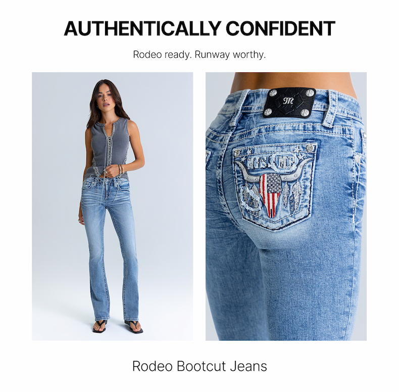AUTHENTICALLY CONFIDENT | Rodeo ready. Runway worthy. | Rodeo Bootcut Jeans