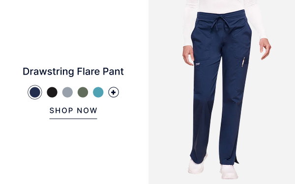 SHOP THE DRAWSTRING FLARE PANT