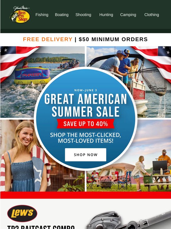 The Great American Summer Sale Starts Now