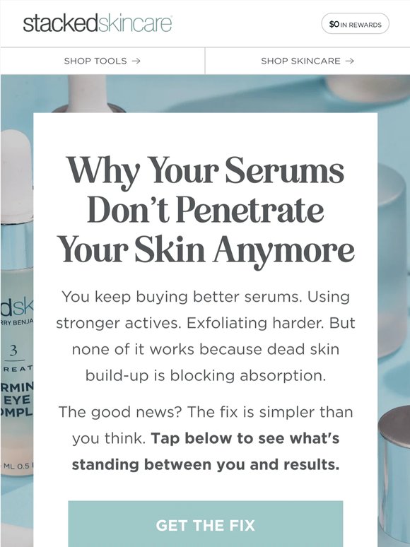 This is why your serums don't work.