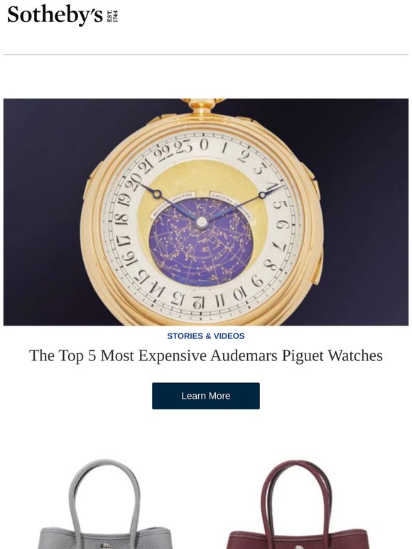 The Top 5 Most Expensive Audemars Piguet Watches