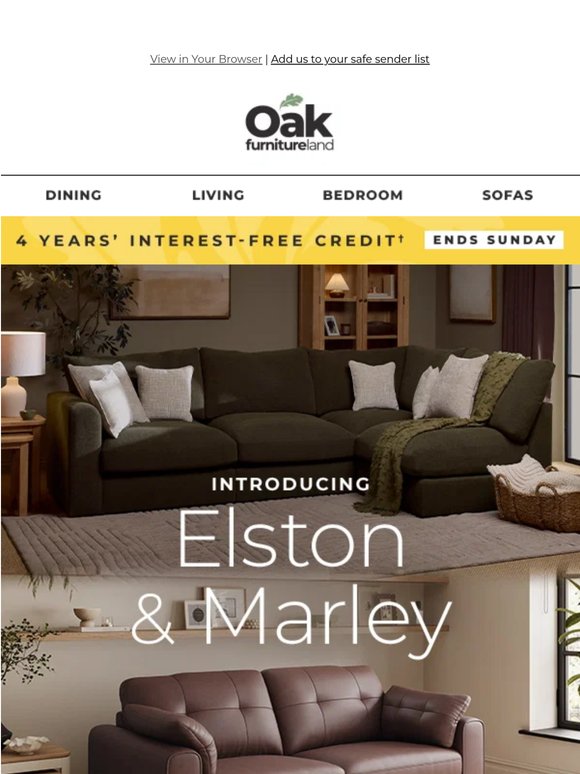 NEW IN: Meet Elston & Marley 🛋️