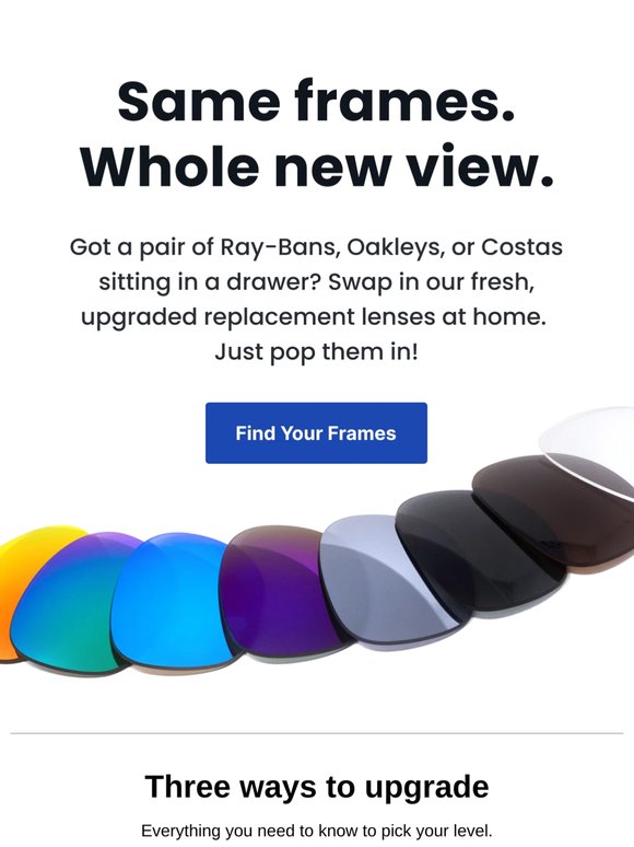 😎 Dust them off. Upgrade them, too.