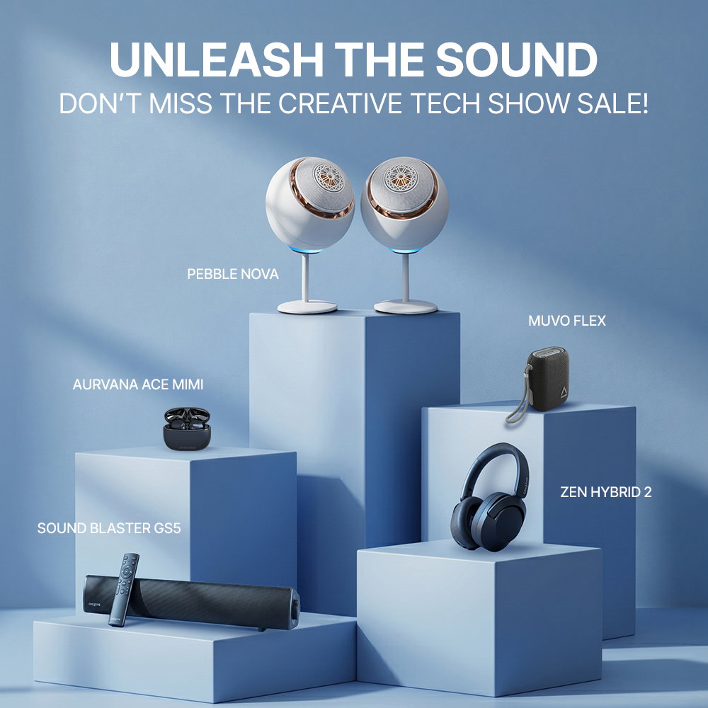 Unleash The Sound Don't Miss The Creative Tech Show Sale!