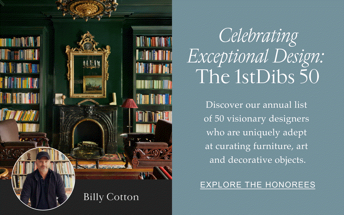 Celebrating Exceptional Design: The 1stDibs 50 Discover our annual list of 50 visionary designers who create memorable spaces through their skillful curation of furniture, art, and decorative objects. Explore the Honorees