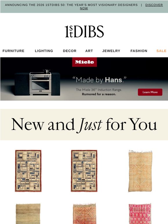 New for you: Moroccan and North African Rugs