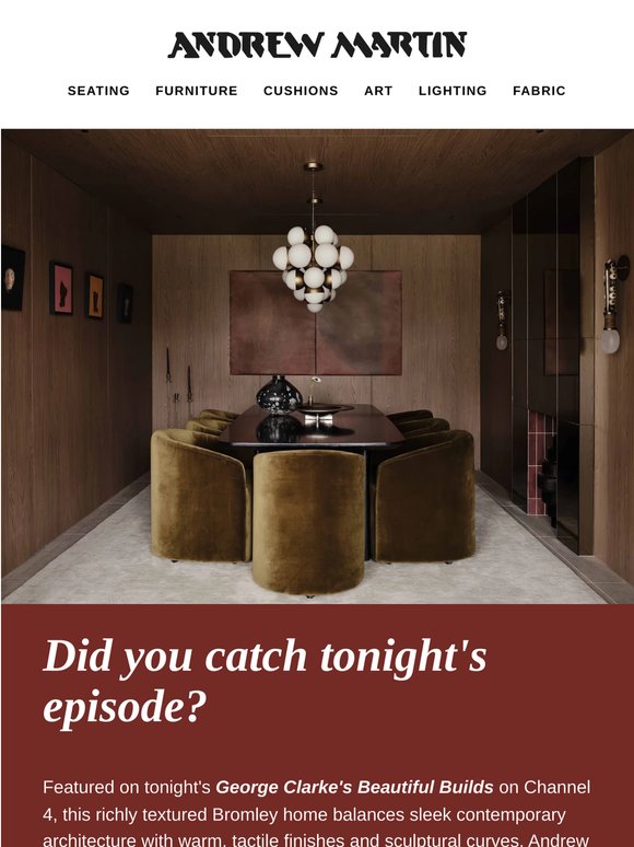 As seen on George Clarke's Beautiful Builds
