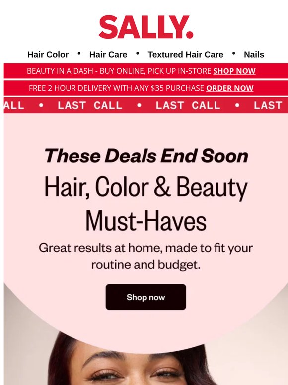 Last Call for Beauty Deals ⚡