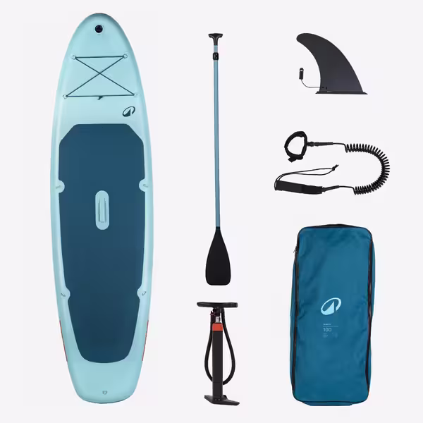 DECATHLON Pack SUP Allround gonfiabile 10.6 azzurro