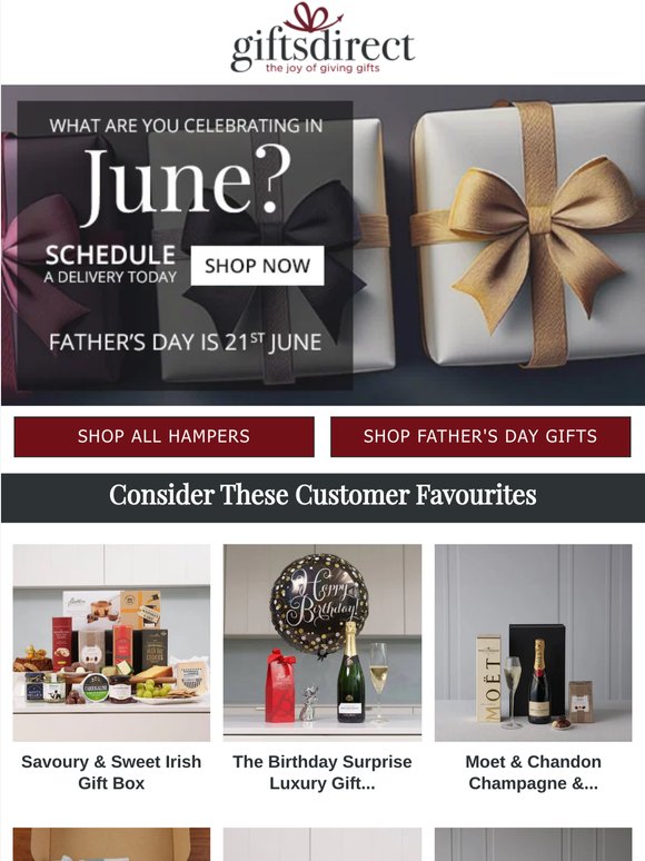 June celebrations? Gifting made easy.