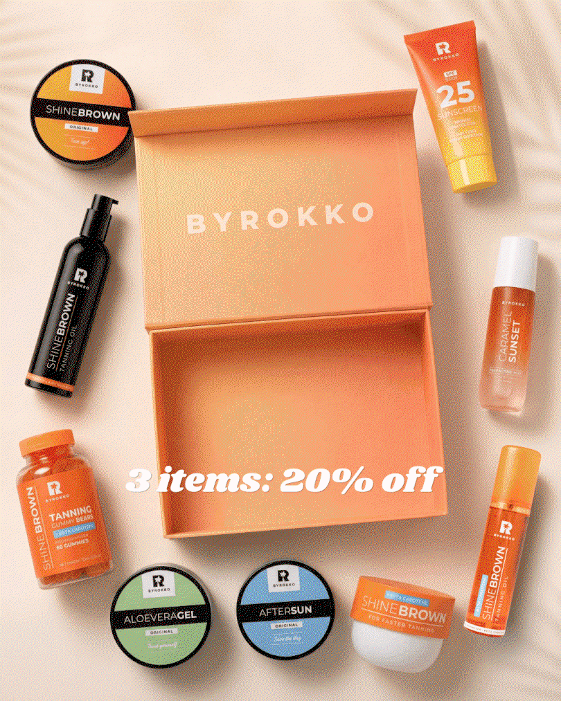 Why settle for a basic routine when you can create one that’s 100% yours?  Mix & match your favourite Shine Brown creams, XXL tanning oils, beta-carotene gummies, sunscreens, body mists and more — then enjoy a deeper, smoother, longer-lasting glow tailored exactly to your skin.
