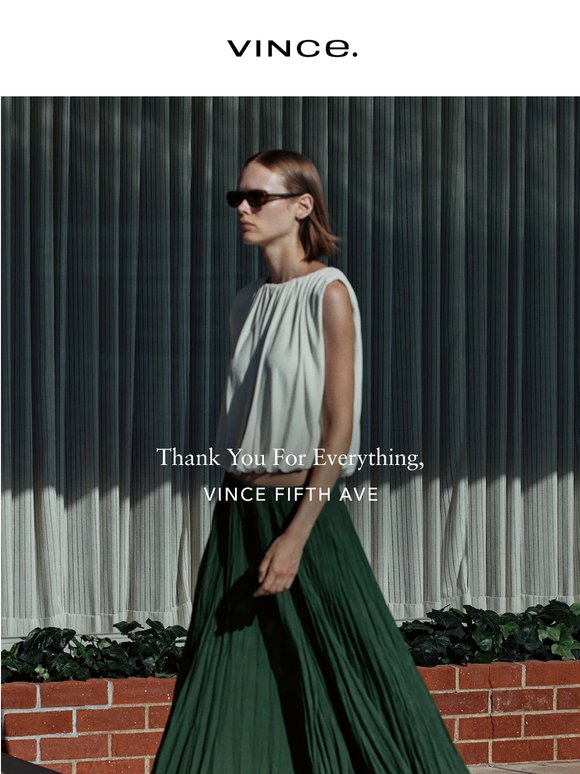 Thanks For Everything, Fifth Ave