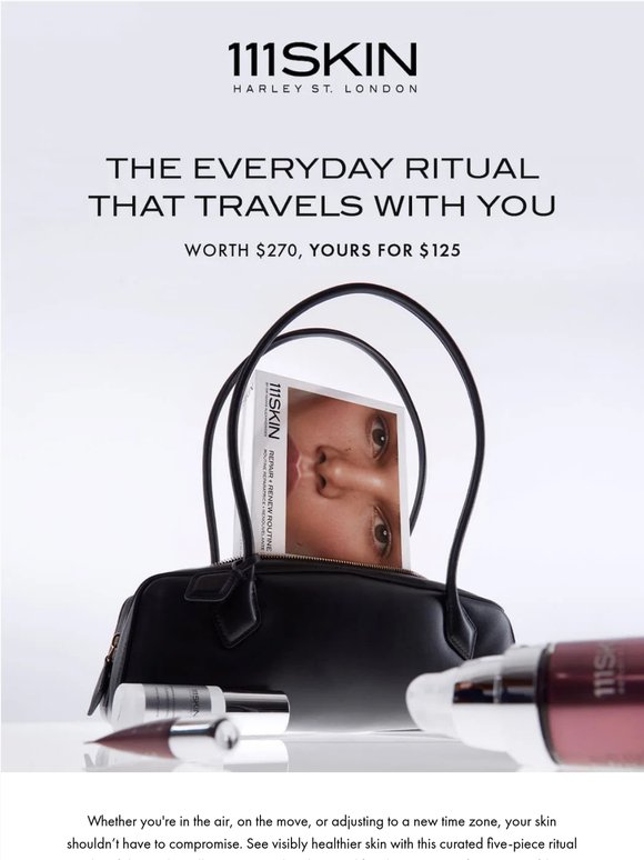 Your new travel-friendly all-in-one routine