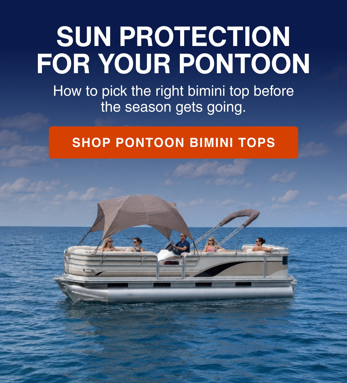 Sun Protection for Your Pontoon
