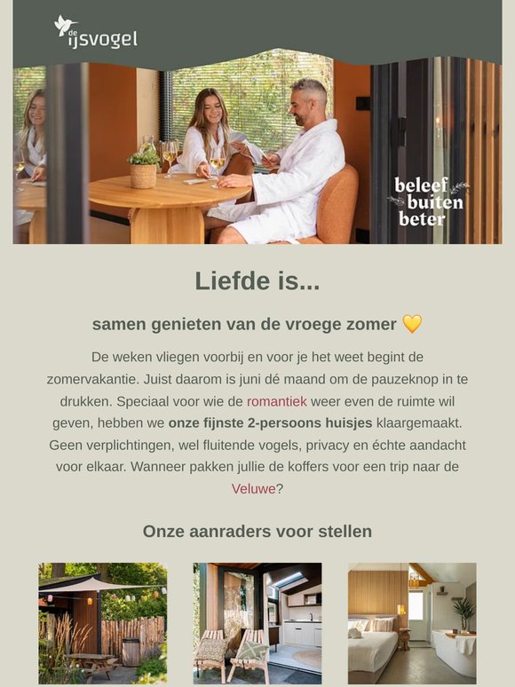 Onze tip: samen opladen voor de zomerdrukte losbarst ☀️🌿