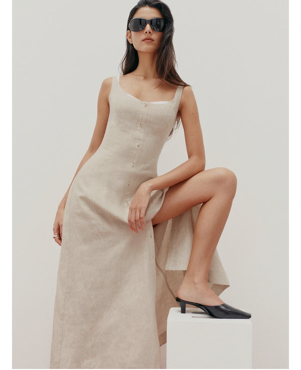 Jeanne Heeled Mule
