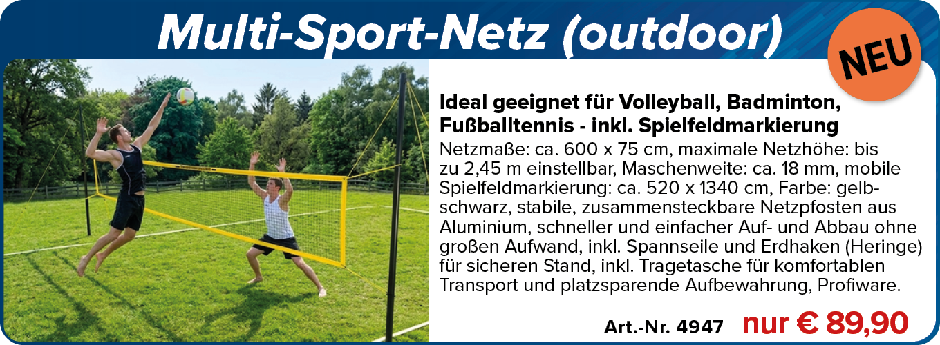NEU! Multi-Sport-Netz (outdoor)