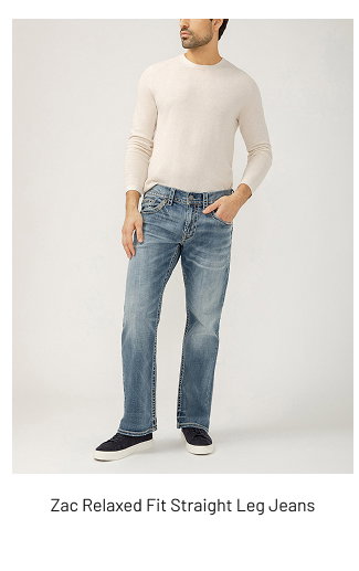 Zac Relaxed Fit Straight Leg Jeans