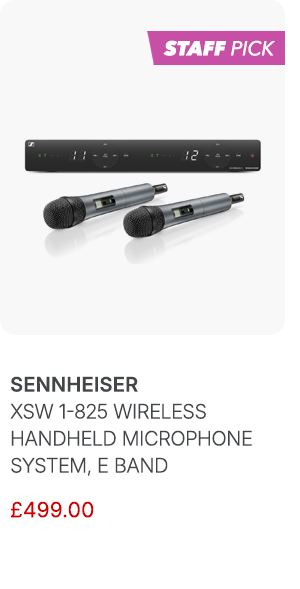 Sennheiser XSW 1-825 Wireless Handheld Microphone System, E Band