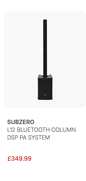 SubZero L12 Bluetooth Column DSP PA System