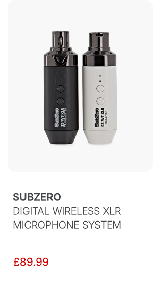 SubZero Digital Wireless XLR Microphone System