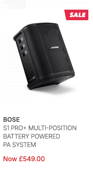 Bose S1 Pro+ Multi-Position Battery Powered PA System
