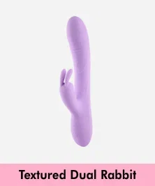 Rampant Rabbit Ripple Textured Dual Stimulation Vibrator