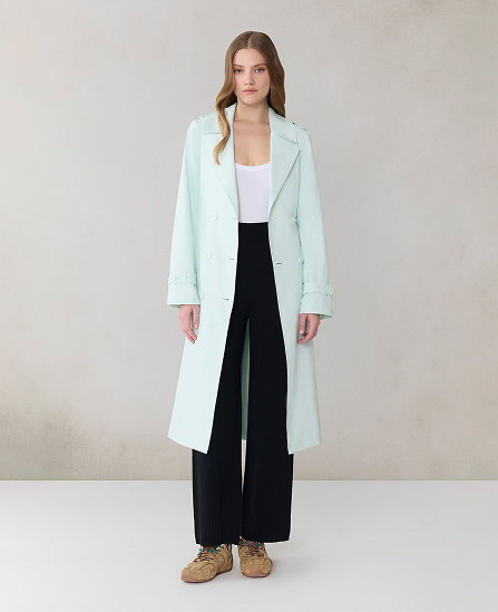 BLAIRE Double-Breasted Trench