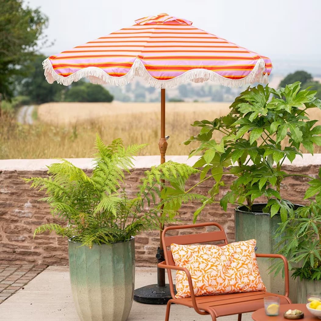Stay cool in the garden  Parasols 