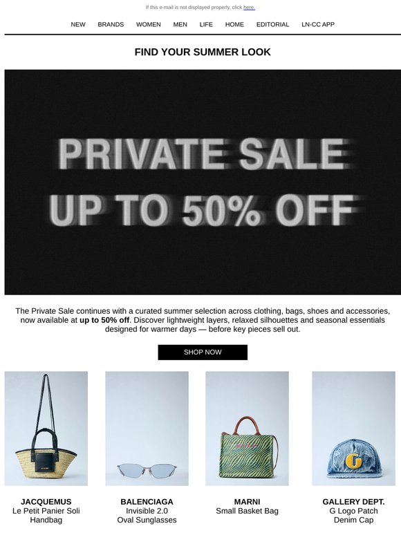 Up To 50% Off: Summer Is Loading