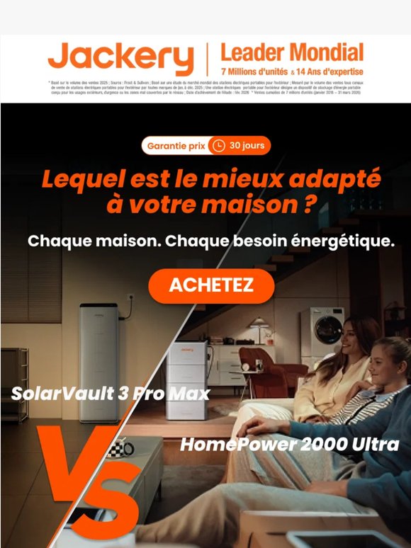 ⚡ Trouvez l’énergie la plus adaptée à votre maison