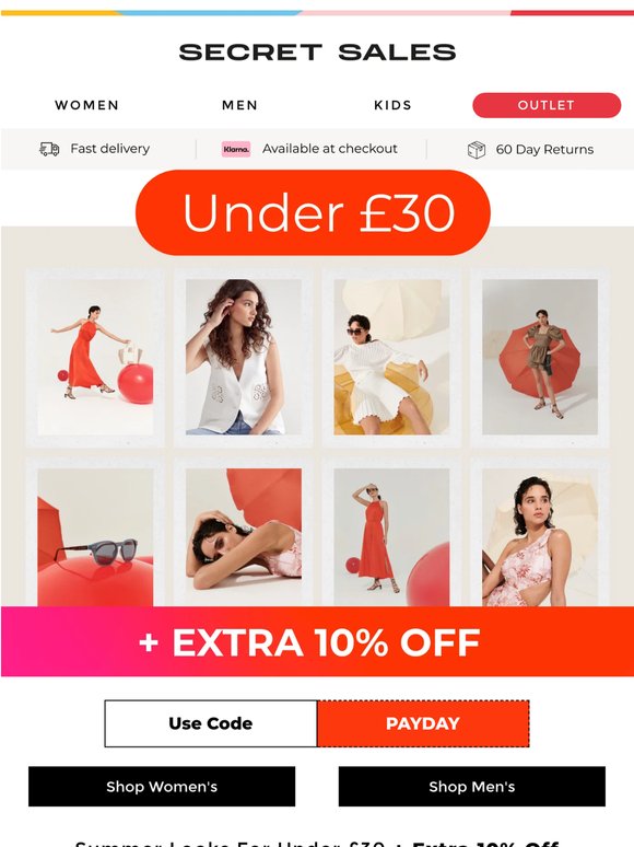 Ultimate Payday Picks - All Under £30