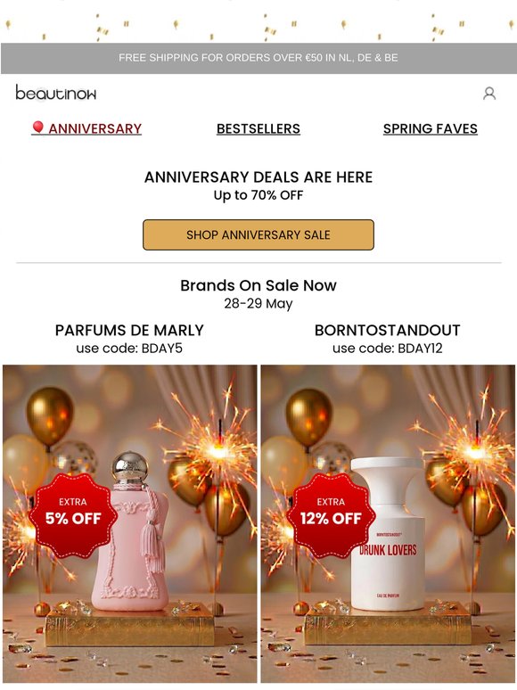 🎉Up to 70% OFF: Marly & BORNTOSTANDOUT in SALE