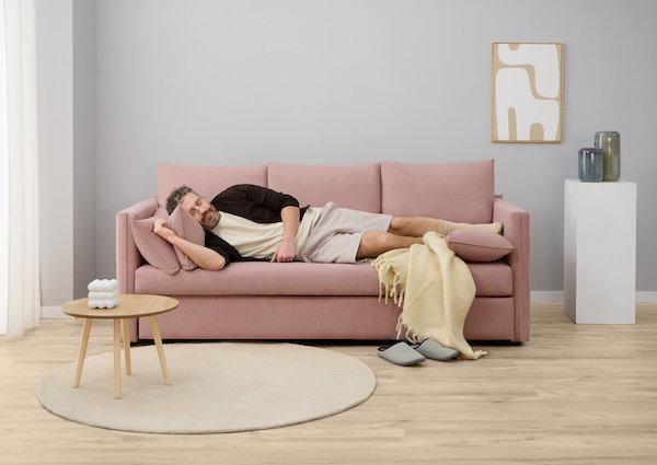 -44% de descuento en la OFERTA de LANZAMIENTO del nuevo Sofá Cama Nido Marmota. Disponible en 4 colores (aqua, gris, beige y rosa) con diseño moderno y tejido antimanchas. Incluye dos colchones individuales de viscoelástica para dormir juntos o separados. Sistema de apertura lateral inteligente ideal para ahorrar espacio en salones pequeños. Estructura totalmente desenfundable, fácil de lavar a máquina y de abrir sin esfuerzo. Sofá Cama Nido de Marmota en OFERTA de LANZAMIENTO con envío, subida a casa y montaje gratis incluidos.