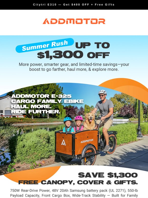 Summer Rush Deals: Save Up to $1,300 on Premium E‑Trike Picks