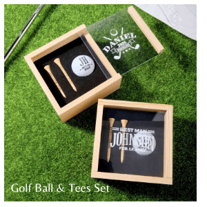 Golf Ball & Tees Set