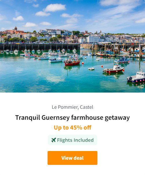 Tranquil Guernsey farmhouse getaway